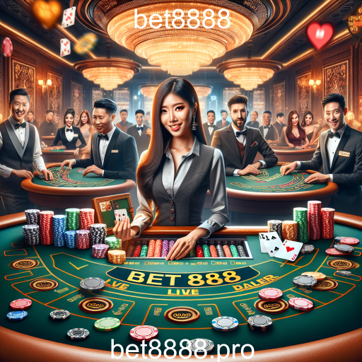 Cassino Ao Vivo: A Experiência Imersiva do Bet8888