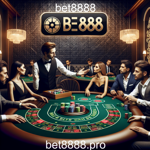 Experiência Imersiva no Cassino Vivo do Bet8888
